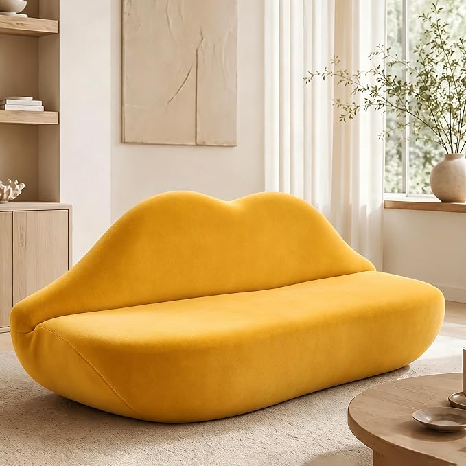 Art-Inspired Sculptural Lounge Chair