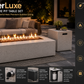 EmberLuxe Modular Fire Pit Table Set