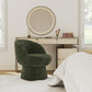 LunaBelle™ Chenille Swivel Chair