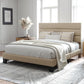 Minimalist Upholstered Bed