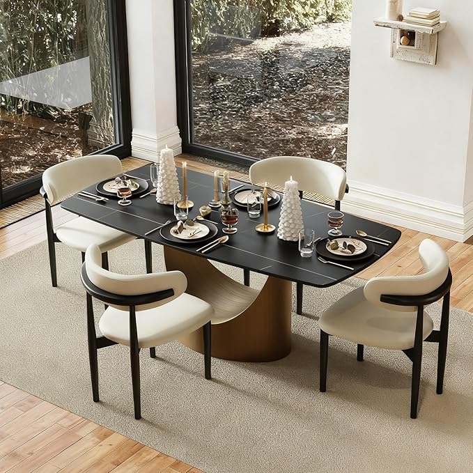 Pandora Luxe™ Sintered Stone Dining Table