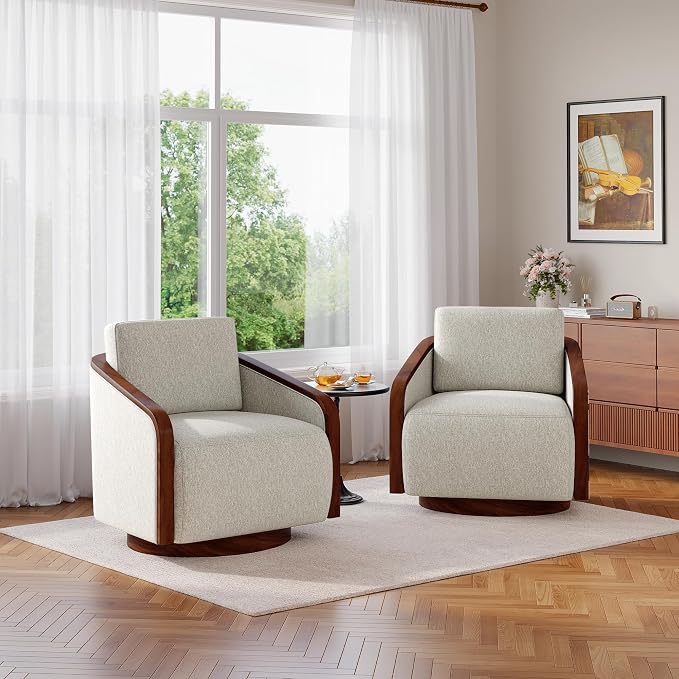 Elmhurst™ Swivel Barrel Chair