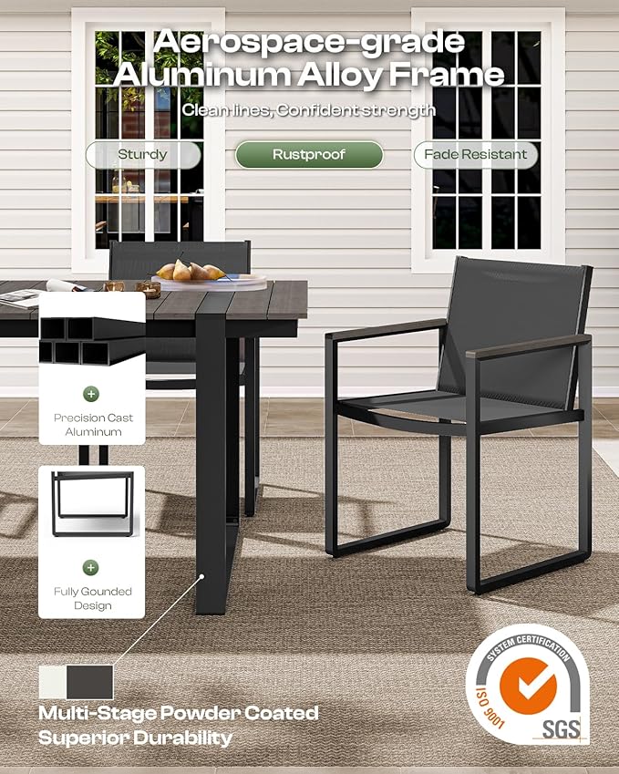 HarborLine Aluminum Outdoor Dining Set