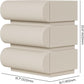 CloudCurve Faux Leather Nightstand Set