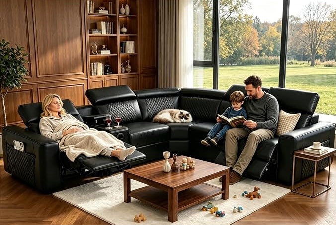 LuxeCinema™ Power Reclining Sectional