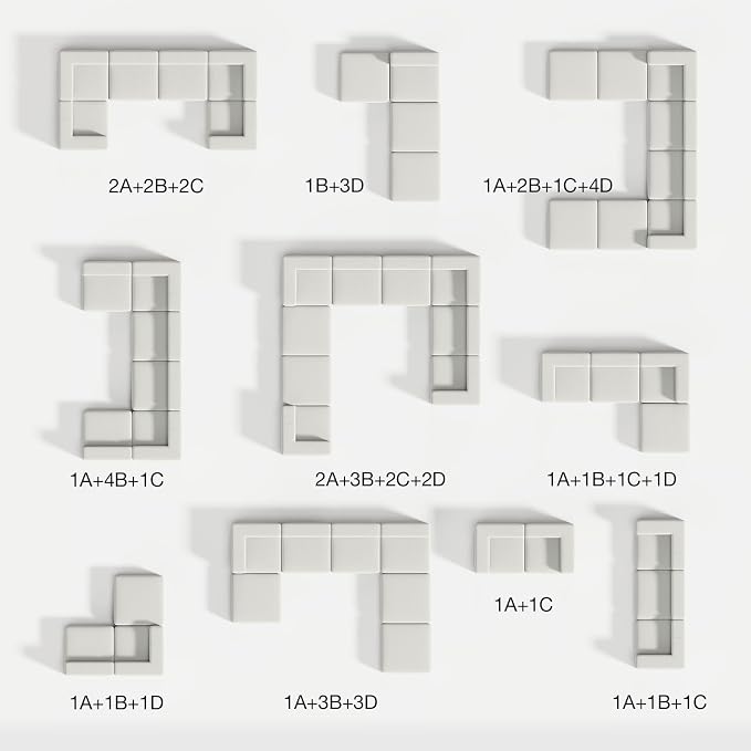 CloudFlex Corduroy Modular Sectional Sofa