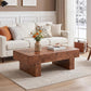 Architectural Block Base Coffee Table