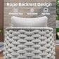 Riviera Rope Outdoor Conversation Set