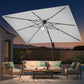 LumiShade LED Cantilever Umbrella