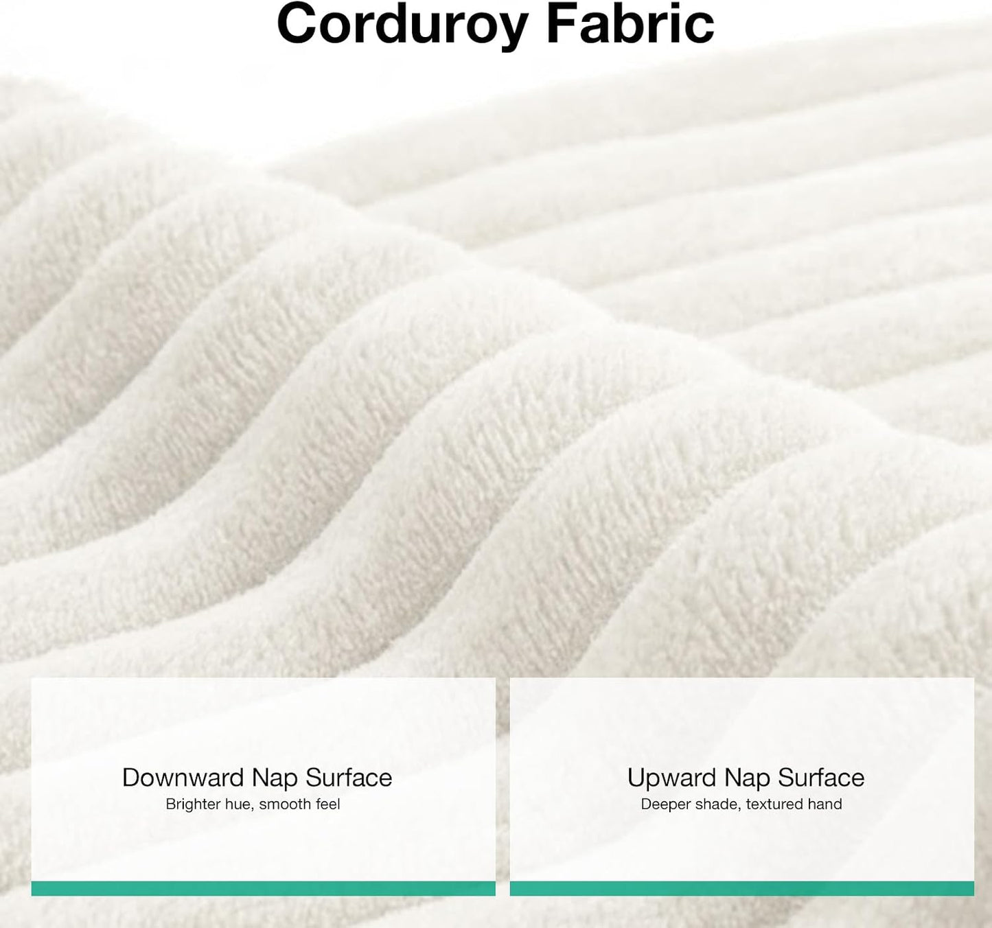 CloudFlex Corduroy Modular Sectional Sofa