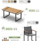HarborLine Aluminum Outdoor Dining Set