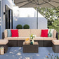 BreezeHaven Outdoor Sectional Set