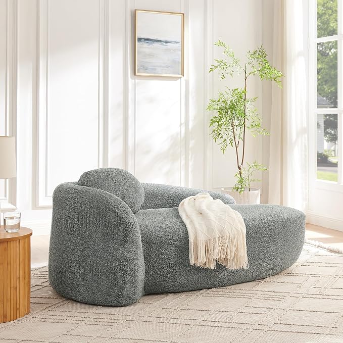Modern Bouclé Cloud Lounge Chair
