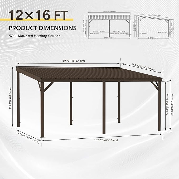 NovaLean Outdoor Pergola