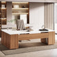 RegalCore L-Shaped Executive Office Desk with File Storage