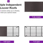 Solara Luxe Louvered Pergola