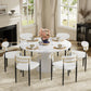 Avery Bouclé Dining Chair Set