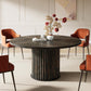 Aurelia Fluted Round Dining Table