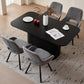 Monroe Fluted Pedestal Dining Table