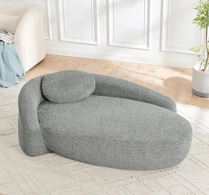 Modern Bouclé Cloud Lounge Chair