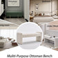 Modern Channel Tufted Upholstered Bench