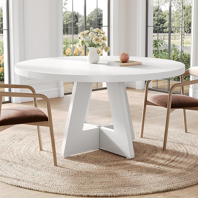 Brighton 47" Round Pedestal Dining Table