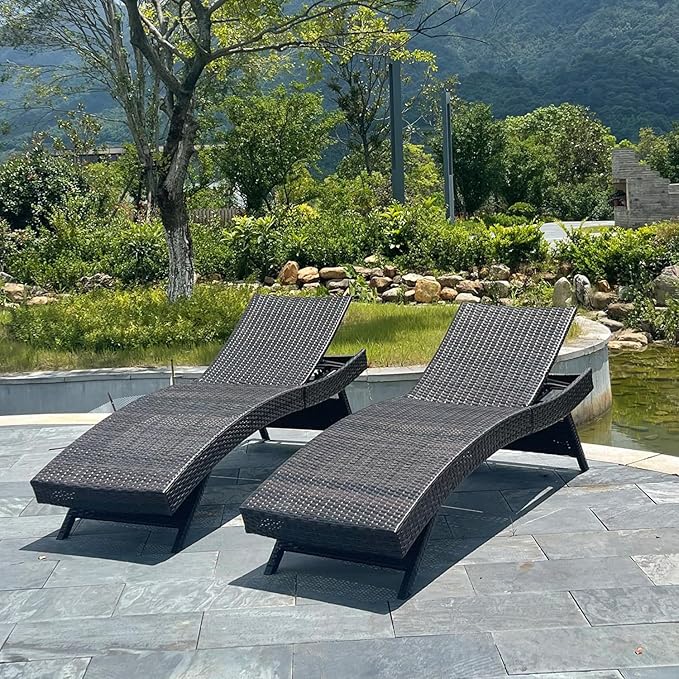 Harbor Wave Chaise Lounge Set