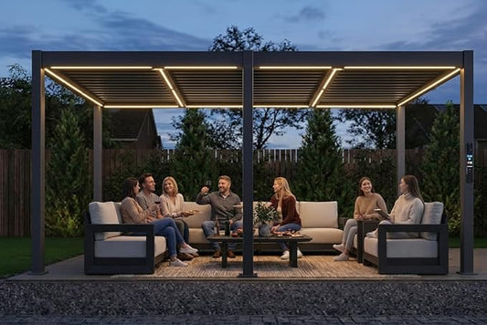 Solara Luxe Louvered Pergola