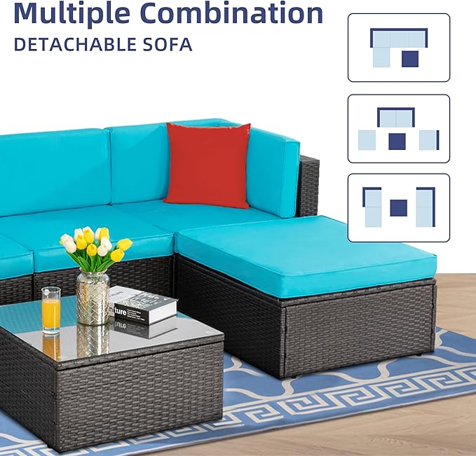 BreezeHaven Outdoor Sectional Set