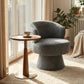LunaBelle™ Chenille Swivel Chair
