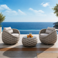 Riviera Rope Outdoor Conversation Set