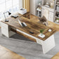 Grandview Executive L-Shaped Desk with File Storage