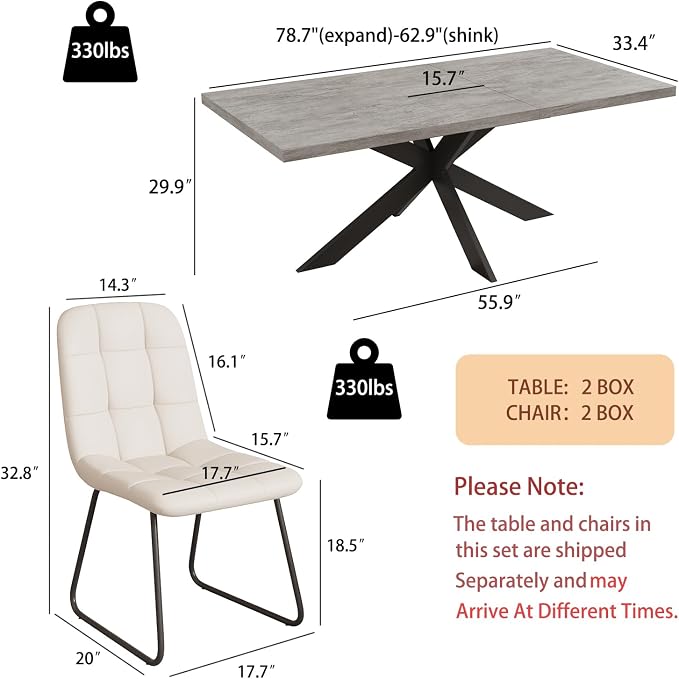 Harper Extendable Dining Set