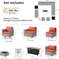 Sunset Ember 16-Piece Patio Fire Pit Set