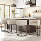 Luxe Curve Counter Stool Set