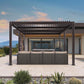 Modern Luxe Louvered Pergola