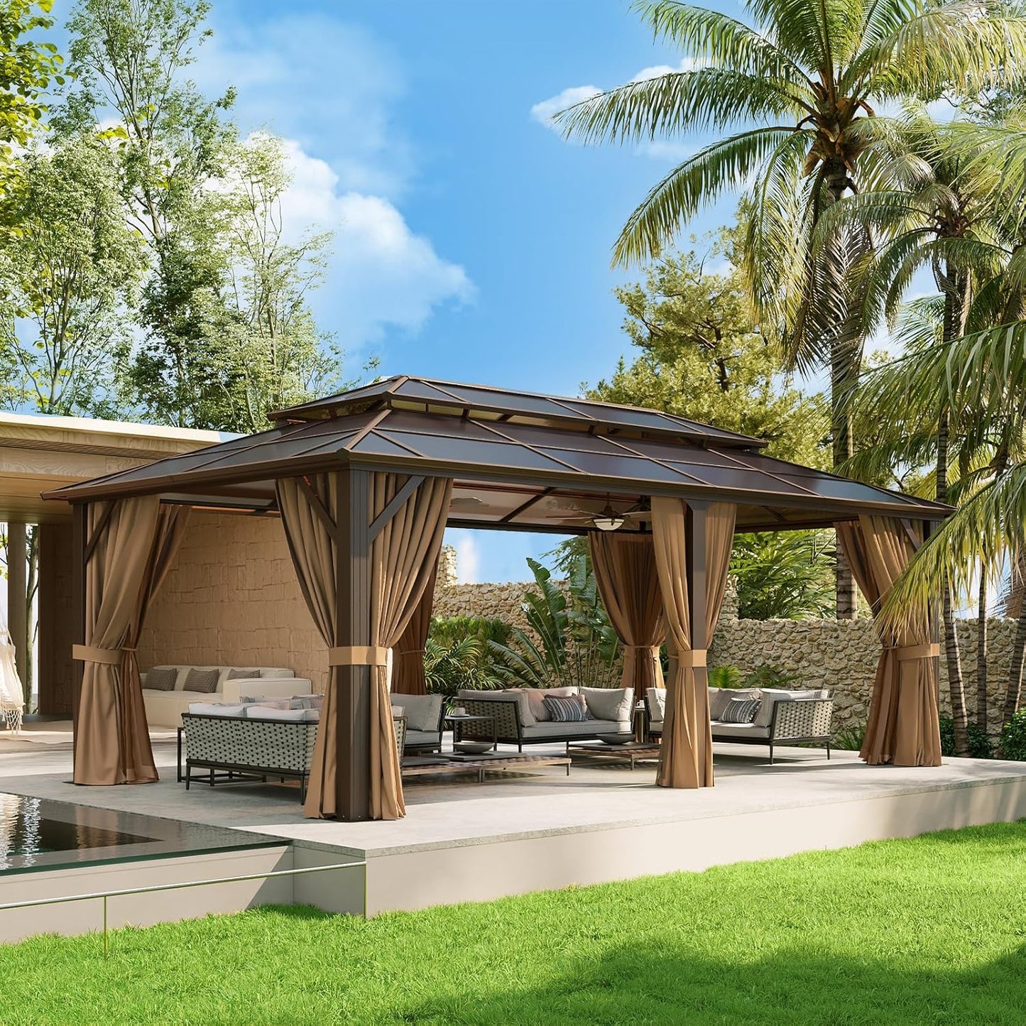 Escape Double Roof Gazebo