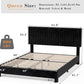 Modern Luxe Velvet Platform Bed