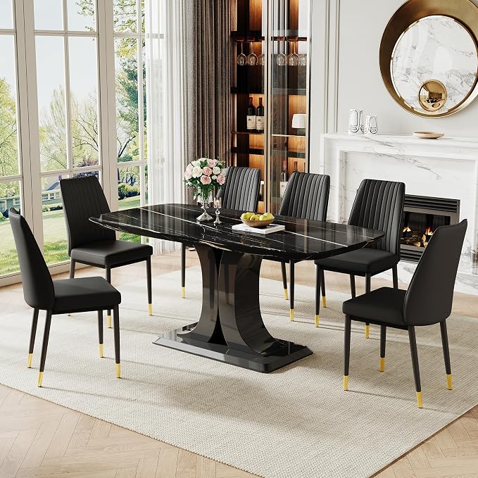 Monarch Marble Dining Set