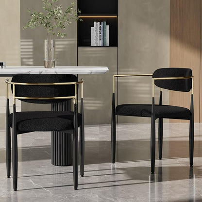 Avery Bouclé Dining Chair Set