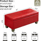 Contemporary Upholstered Storage Bench