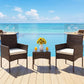 LunaWeave Patio Bistro Set