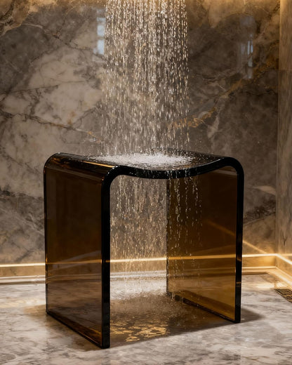 OpulentFlow Shower Stool