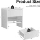 Minimalist Fluted Nightstand Set