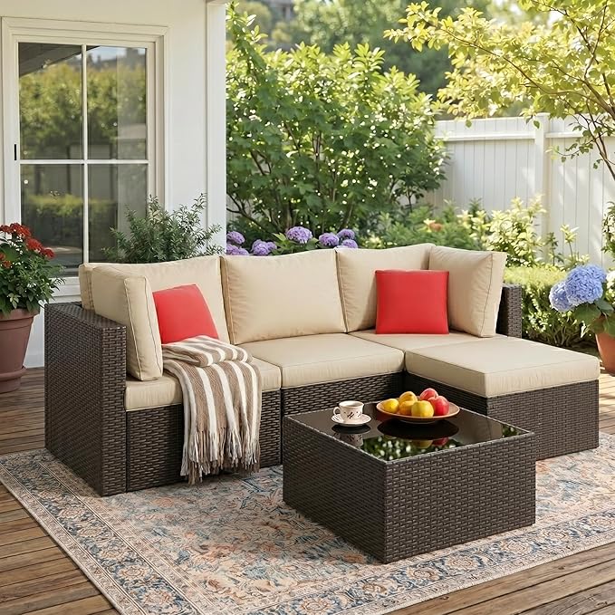 BreezeHaven Outdoor Sectional Set