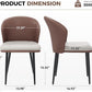 Hudson Faux Leather Dining Chair Set