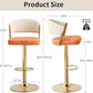 Crestview Luxe Adjustable Bar Stool Set