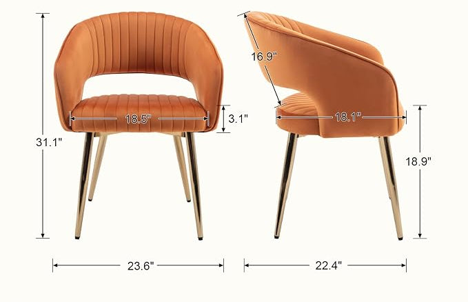 Marbella Upholstered Dining Chair Set