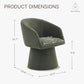 Bennett 360° Swivel Dining Chair Set