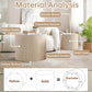 Round Nesting Coffee Table Set